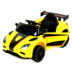 Auto na akumulator Pilot Światła Bujanie  CAR-SX-1-żółty